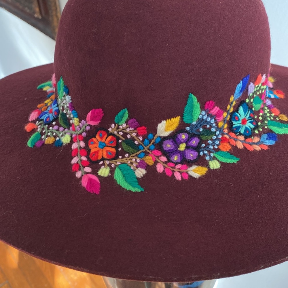 Handmade Embroidery Hat - Picture 2 of 5